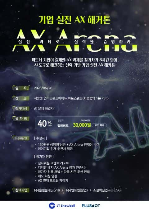 AX Arena 포스터